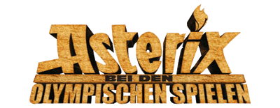 Asterix at the Olympic Games title screen for Wii